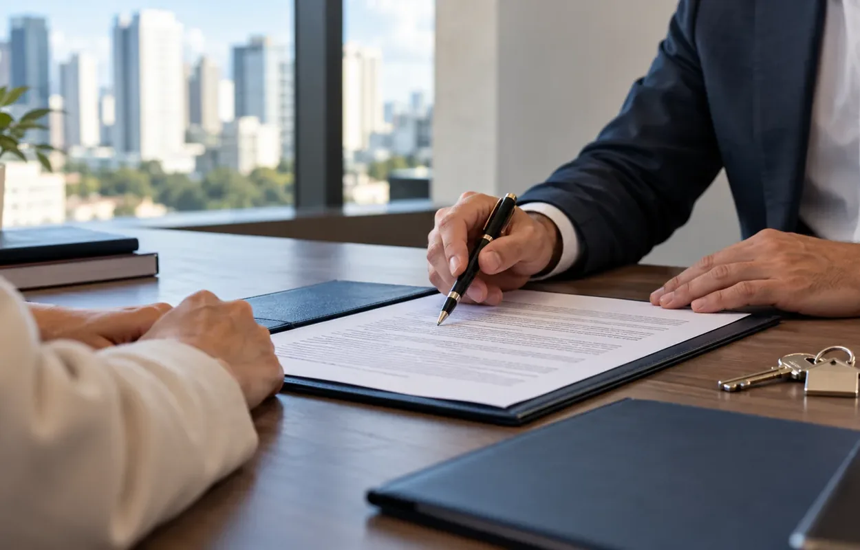 Advogado e empresário revisam contrato de locação e valores devidos